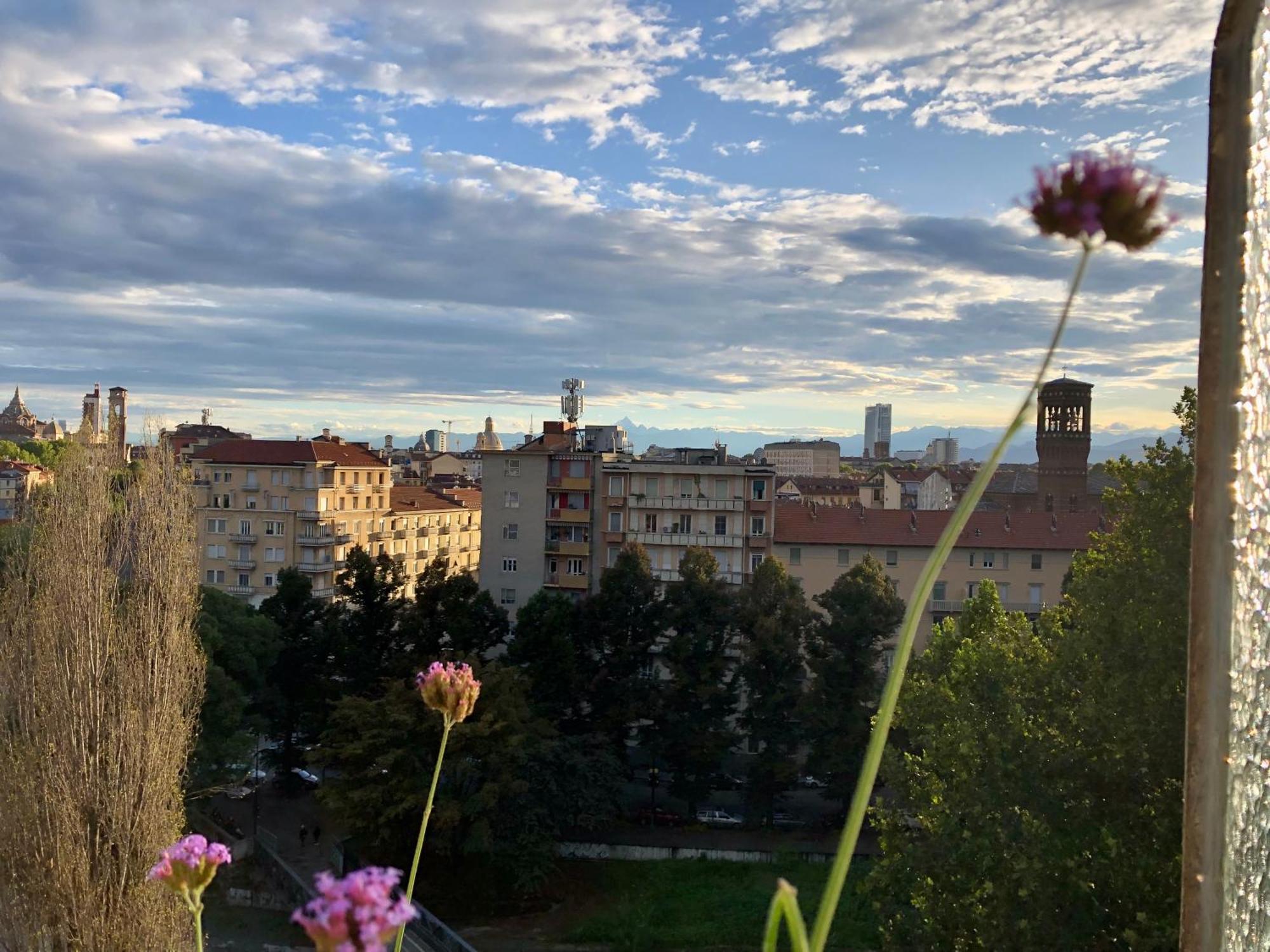 Апартаменты Attico Ellen Terrazza Con Vista Турин Экстерьер фото