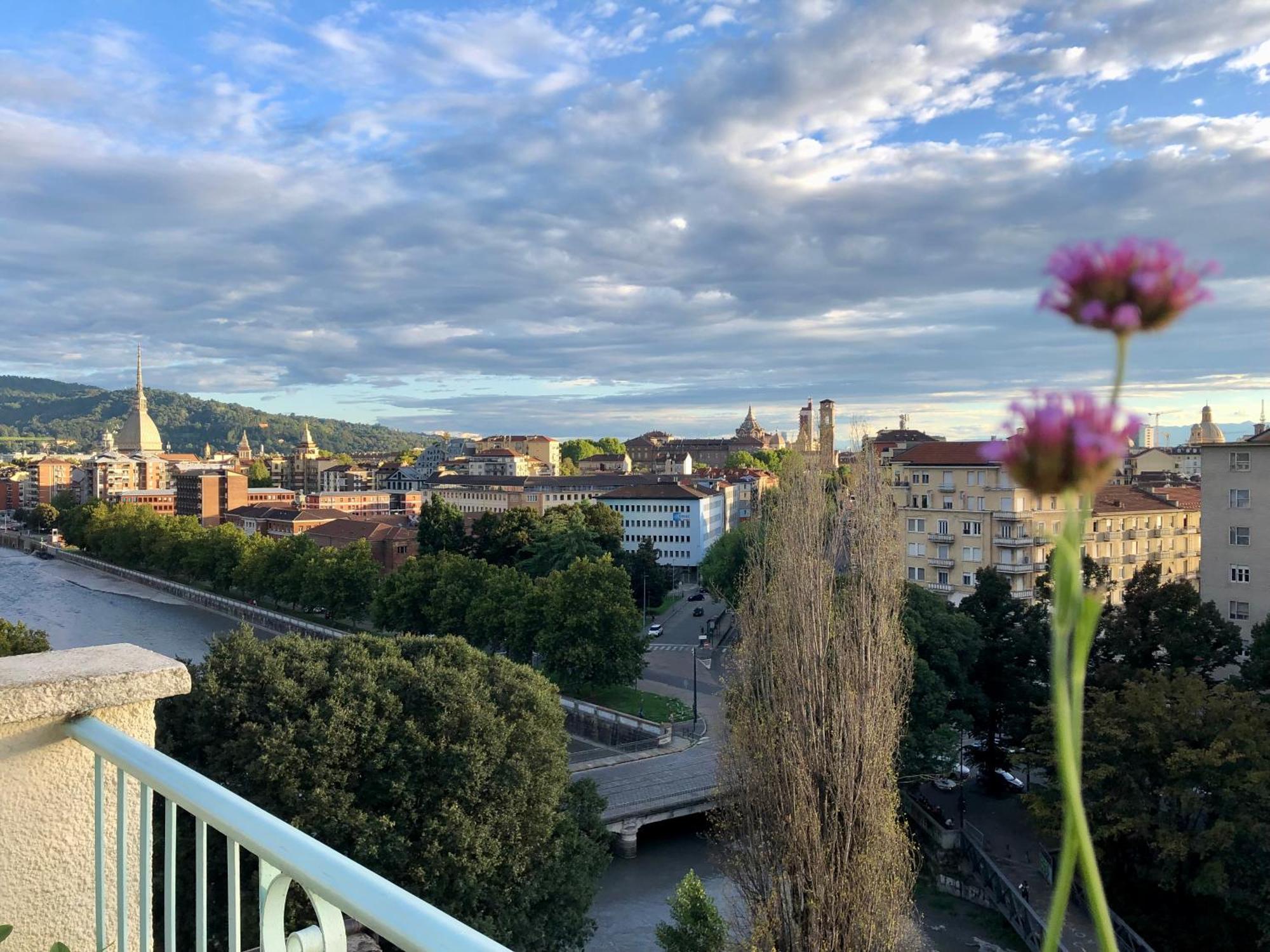 Апартаменты Attico Ellen Terrazza Con Vista Турин Экстерьер фото