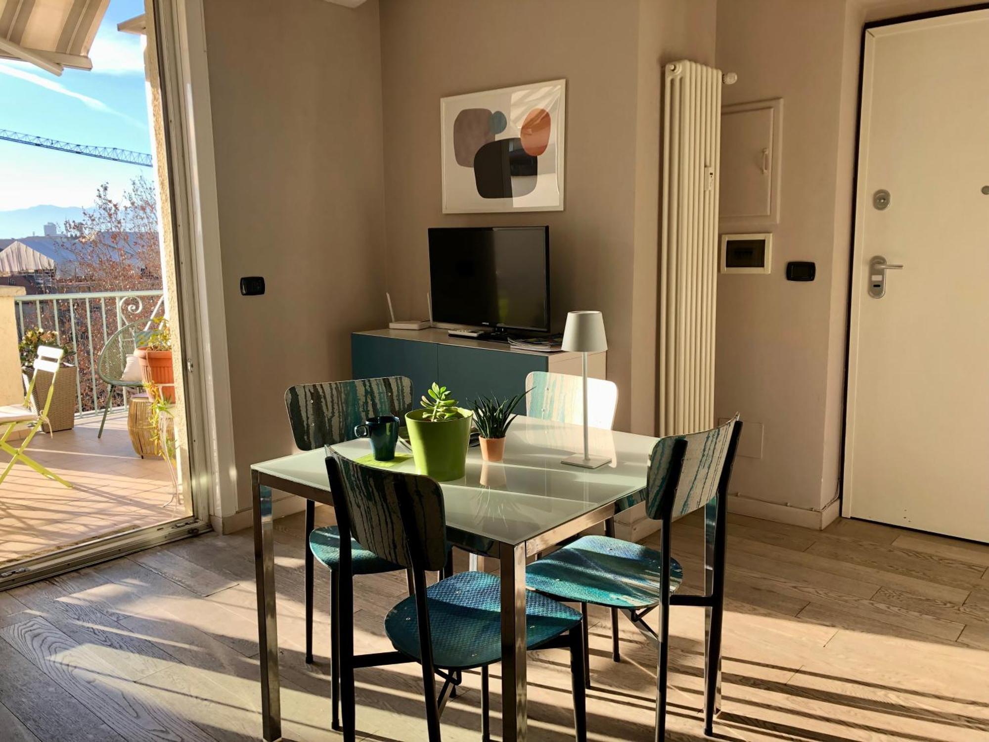 Апартаменты Attico Ellen Terrazza Con Vista Турин Экстерьер фото