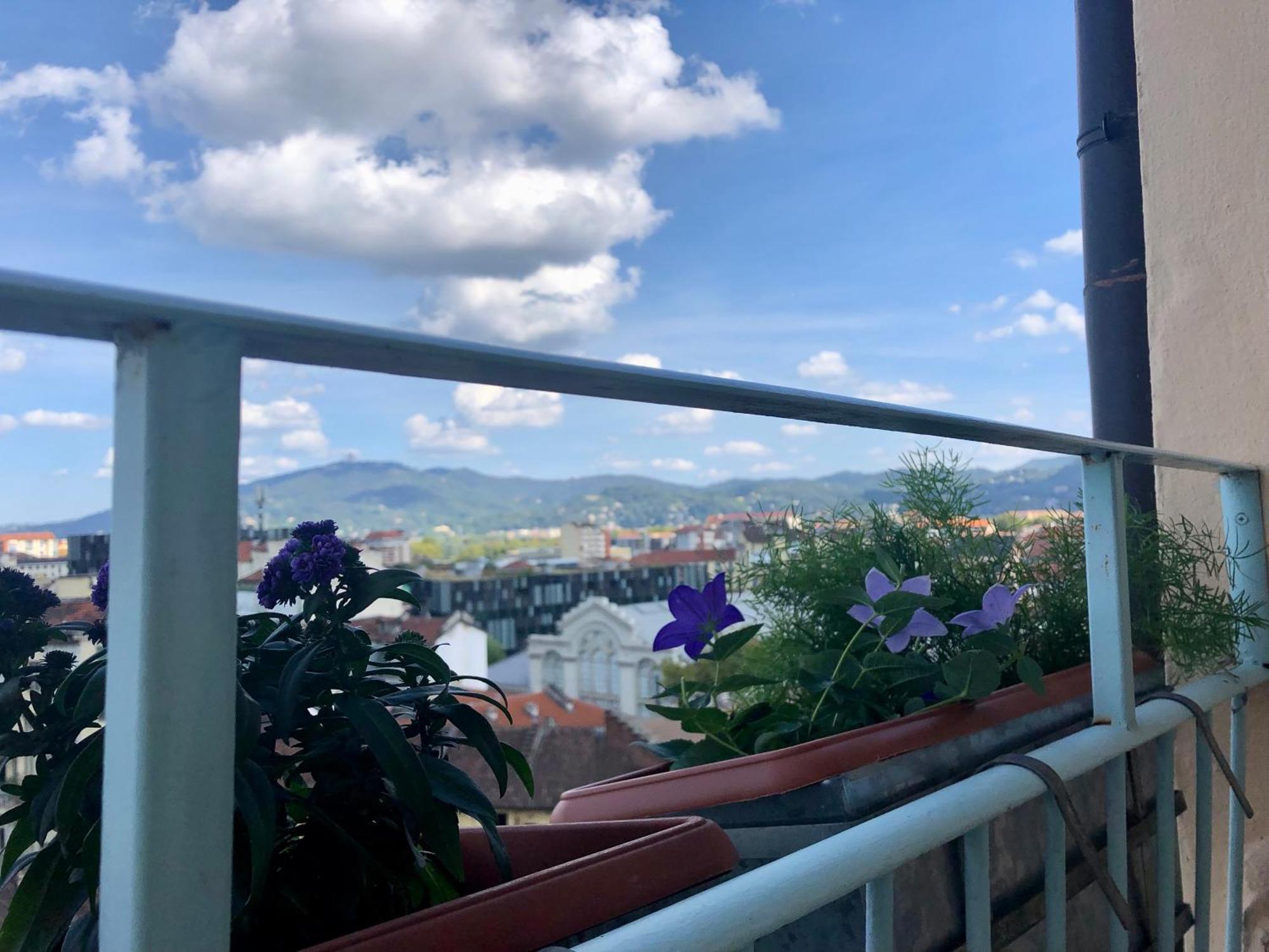 Апартаменты Attico Ellen Terrazza Con Vista Турин Экстерьер фото