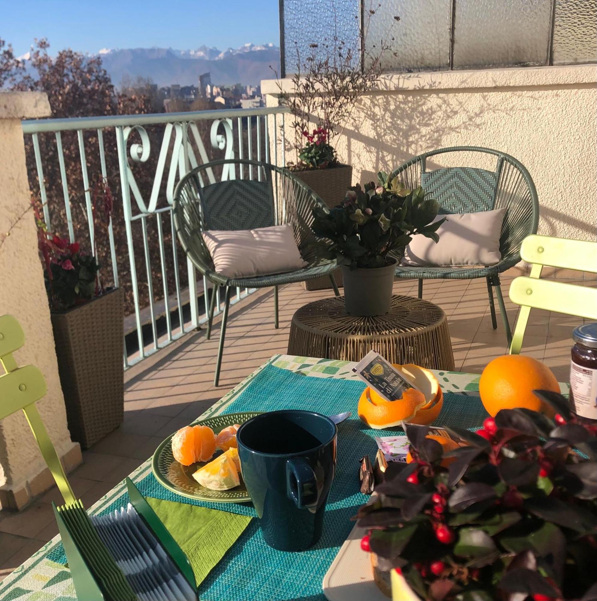 Апартаменты Attico Ellen Terrazza Con Vista Турин Экстерьер фото